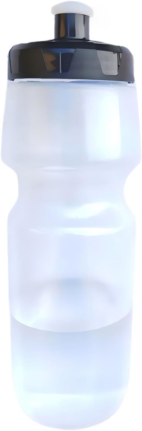 Sports Squeeze Water Bottle, 24 oz Cycling Water Bottle, BPA-Free, Leak-proof, Suitable for Cycling Gym Hiking Outdoor Hydration. (Clear) (1)