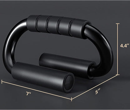 Push Up Bars, Push-up Handles, Set Of 2 Extra Thick Non Slip Foam Grip, Unique Sturdy Structure Push Up Stands, Perfect Strength Training Home Gym Push Up Handles For Floor